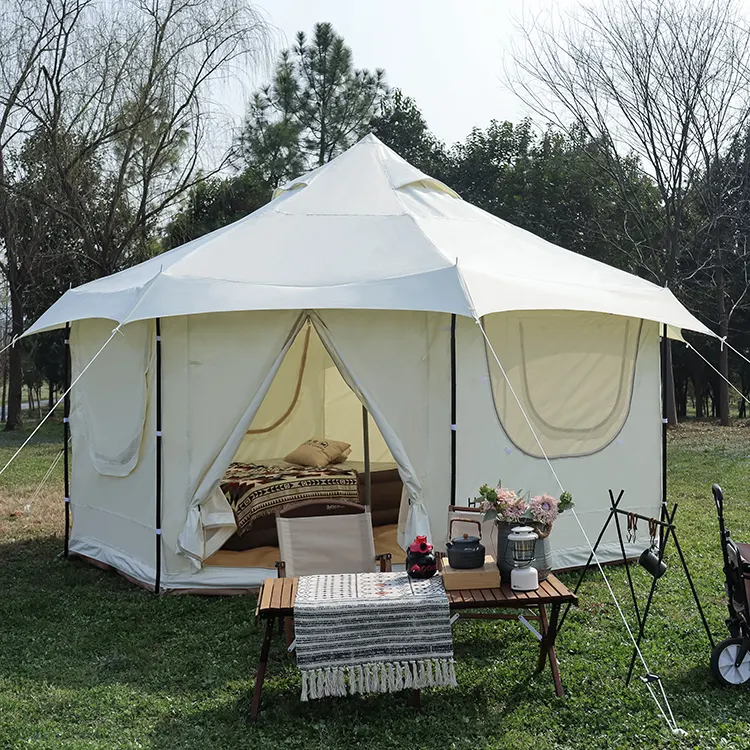 Warum sind indische Jurtenzelte beim Camping beliebt? Die verborgenen Designvorteile von Round Shelter